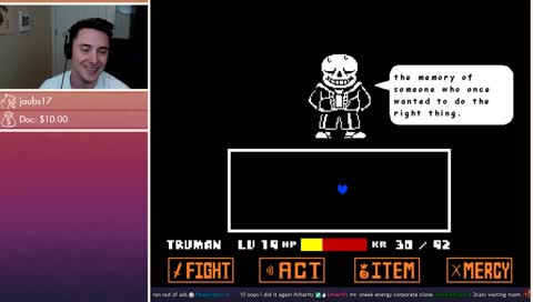 sans fight day 2 come chat [nosrl]