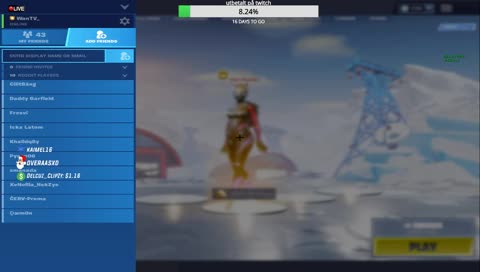 klarer vi 25 usd på bits og subs da får vi utbetalt på twitch 🔥 / 🔥Season 7 Hype 🔥/ !FriendlyFire 🔥 900+ Wins 🔥 / !discord