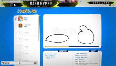 Gartic.io con i follower