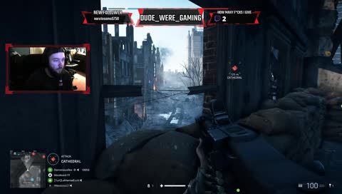 JUST ME AND MY MACHINE GUN!