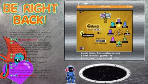 !StJude OPEN GAMES [ Jackbox Party Packs ] + join the Mythic Squad !discord + earn subs w/ !QuestMode + sign our !kudoboard