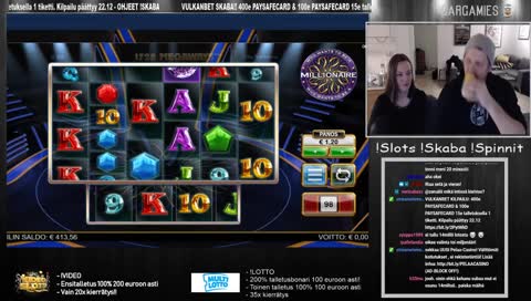 Lillan striimineitsyys =) - Tsekkaa 400e !skaba alkaa !Slots !Lotto !Joy