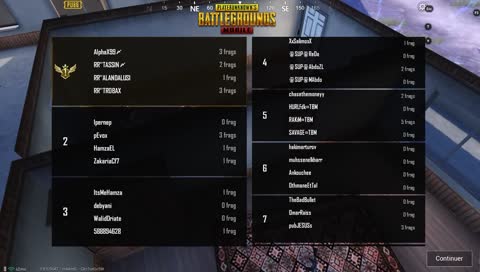 TOURNAMENT MAROC  PUBG MOBILE  /w mr_Fontom
