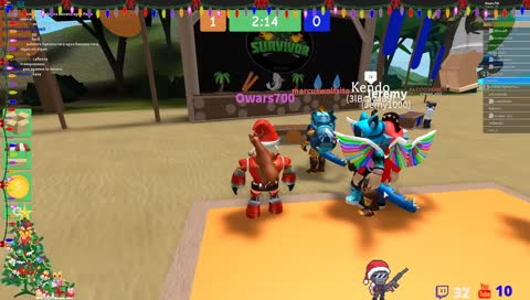 😱🤣UN Survivor y El que Gane se Lleva 20 Robux😱🤣