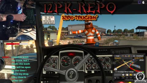 american truck simulator... BIG CONVOY TONIGHT