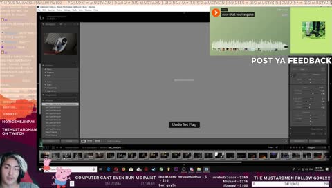 [feedback] drinking mustard for every follow 