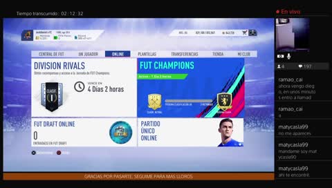 Conseguimos oro2 en FutChampions /manden loots gentusa