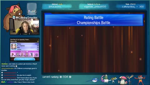 [VGC 2019] Saturday Night Battlespot :) | !team | #charity