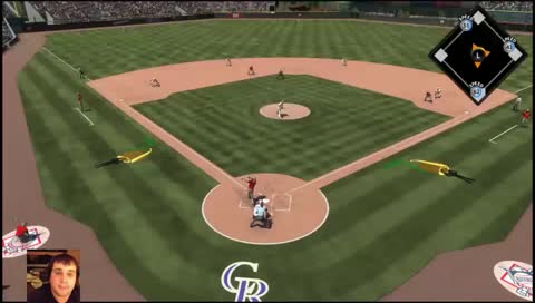 This dude hype after 500 ft Homer
