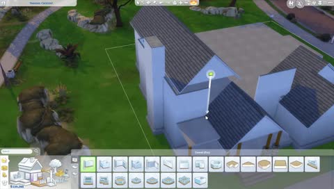 Finishing the Tudor Style House| and Beginning An American Craftsman Style { Happy festive season! } 🌸