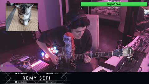 [ESP/ENG] #CHARITY Stream CHILL LIVE LOOPING with Rain ASMR background, come hang out and maybe mess with my lights!! !color