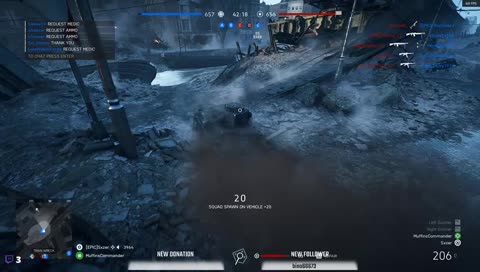 Battlefield V EP 35 แน่จริงยิงให้ได้ !!! Tank Storm