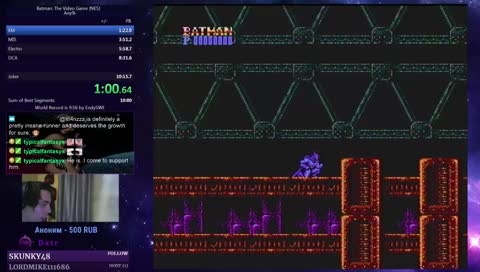 Batman road to sub 10:10