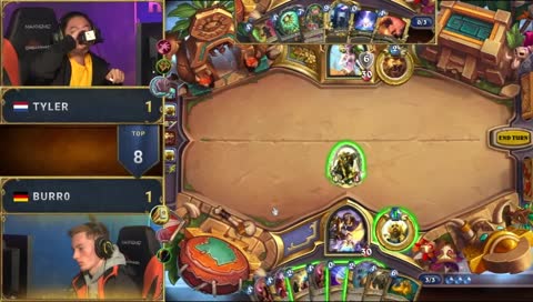 RERUN: Tyler vs Burro - Top 8 - DreamHack HCT Grand Prix Winter 2018