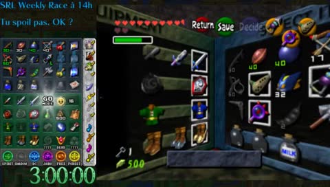 [FR/EN] OoTR SRL weekly race