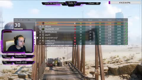 Neuer Account, FFA