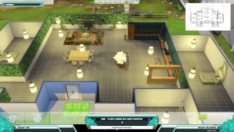 Sims4 | floor plan build