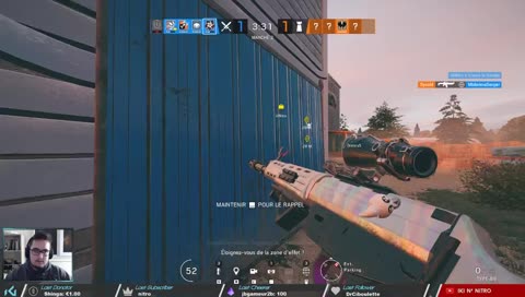 Une fin d'aprem tranquille sur Rainbow Six