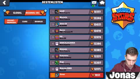 Mit BRAWL STARS Profi pushen! Platz 5 lokal!