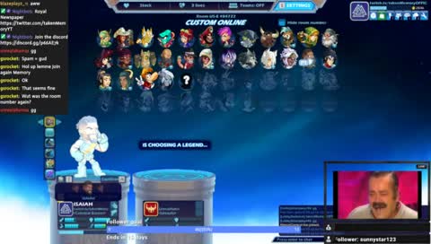 Brawlhalla: The Power Of Spam !sr !discord.