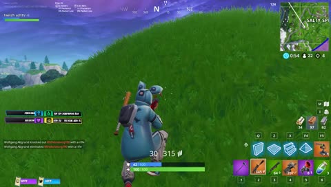 look at the kill feed