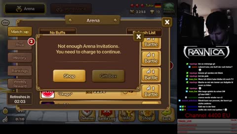 [GER/ ENG/ PL// EU]Tutorial:
ARENA RUSH

ARENA RUSH,
!NewToy
bis ca 22:15
NEW STORE: !store
See Runes: !Monstername
Rune Guide: !rune