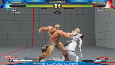 Well thank you, I am the president of the world ! G training intensif.
