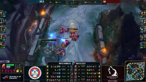 LoL University Series Show match | Edinburgh vs Warwick | Game 2