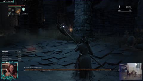 n00b alert! Traversing the darkness in Bloodborne [NO BACKSEATING] | !buncam | !sfx | !popups | !emotes | !subchallenge