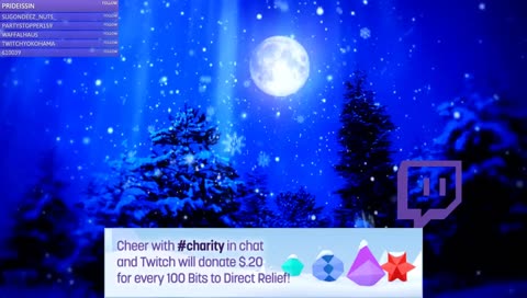 Christmas Music & Charity Donations From Twitch!