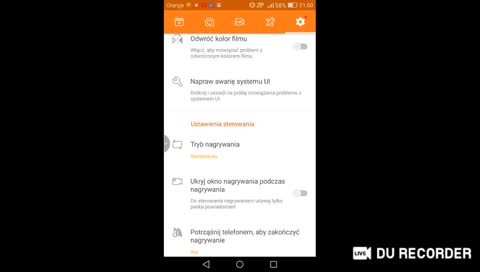 Moja transmisja strumieniowa na ลผywo za pomocฤ
DU Recorder