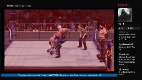 [FR] WWE2K19 MODE UNIVERS !