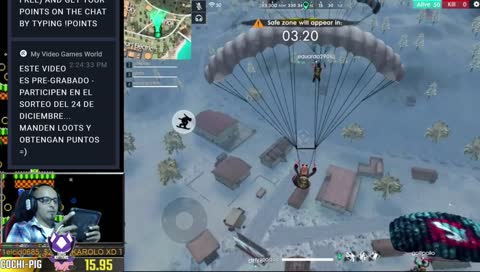 ❄️ FREE FIRE GIVEAWAY SORTEO (PRE-GRABADO) (PRE-RECORDED) [ES] [EN] Let's Play ❄️