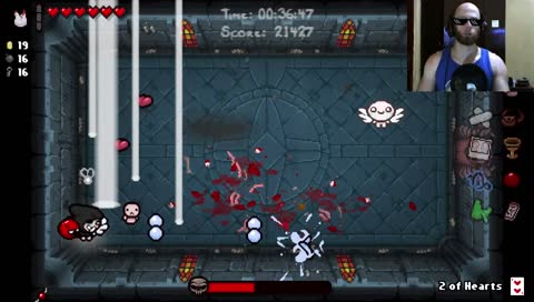 Sacando desafios en isaac afterbirth!