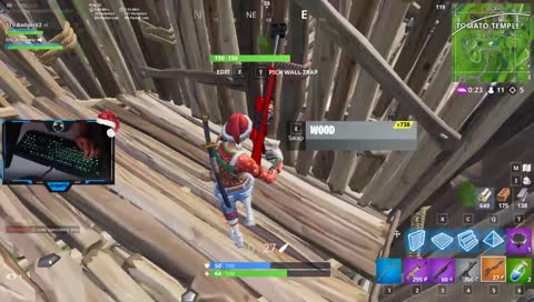 🎅grinding fortnite or what? | !commands | *KEYBOARD CAM*