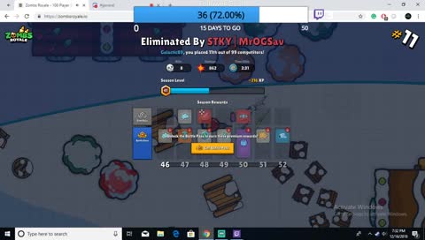 Zombs royale.io [ 29 / 50 ] Follower Goal