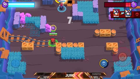 Jugando Brawl Star, nada puede malir sal.