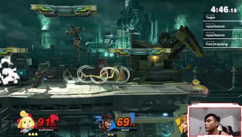 Online smash. Tell me a character you want me to play lol. 