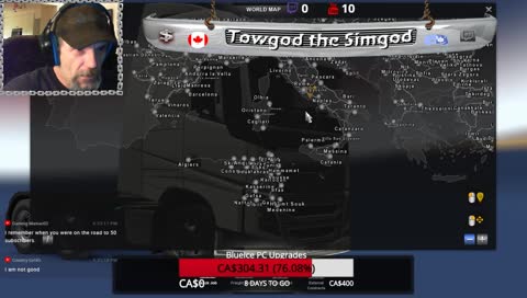ETS 2 1.33 Big map. The InFUNctional Family Fresh start. Road to 1K subs, 250 followers.