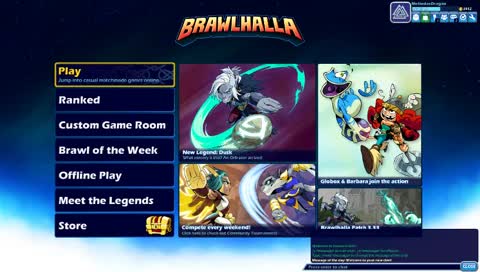Jogando Brawhalla