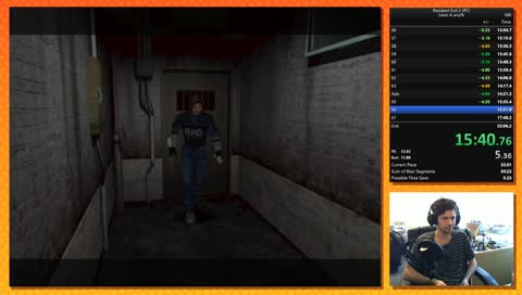 Resident Evil 2 Speedrunning - Leon A aiming for sub 51