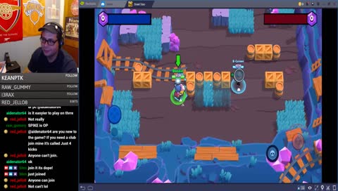 Chilling trying out Brawl Stars! So addicting...