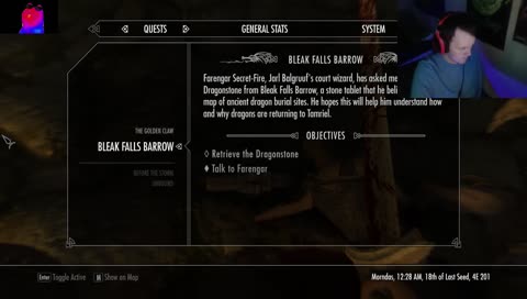 (Lightly Modded Skyrim) the Dovahkiin with the Mega Peen 