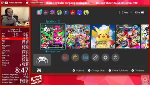 [Speedrun] Splatoon Octo Expansion Any% !kingsman