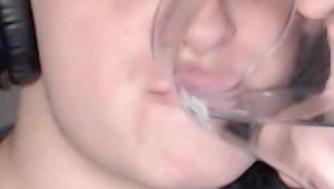 ASMR water slurping