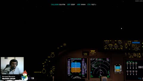 [P3D4.4] - Lufthansa 748 into Hong Kong (Arrival)