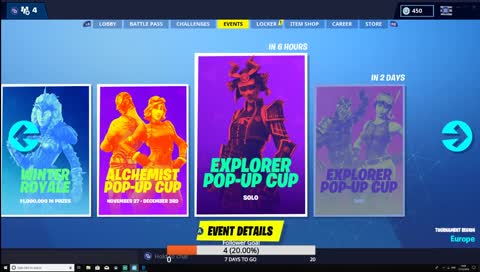 First Stream Playing Fortnite