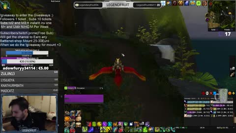 LegendFruit -Giveaway M+ 9-11 Keys :)