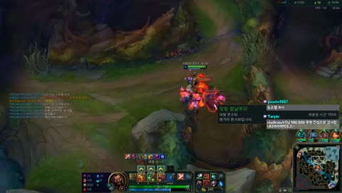 롤] 군대가기 싫어서 울부짖는 방송 (ft. 개랑)