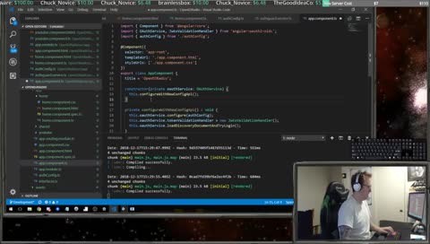 Day 1: Angular CLI App OpenDJRadio - New 2-Week Music App Project - #indiedev #angular #cli #programming #dotnet #aspnet #gamedev #core #c#